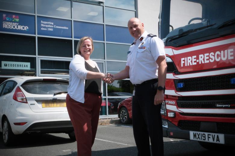 Fire Service Launches New Volunteers Programme Shropshire Fire and